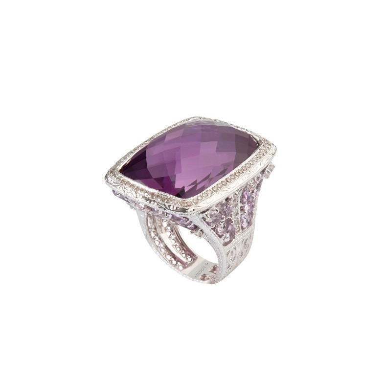 Bague cocktail améthyste05710460211