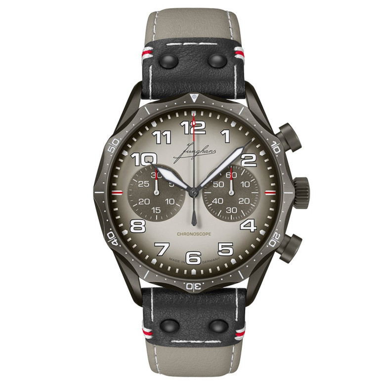 Junghans Meister Pilot Chronoscope Desert 27/3398.00 27339800