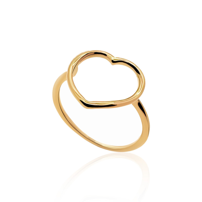 Anel de ouro Silueta Corazón 35010072710