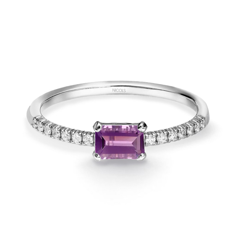 Dawn Ring Delphina Diamants Or blanc 99930185111