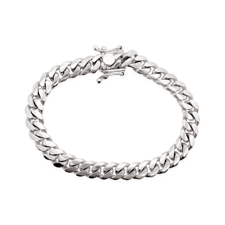 Cuban Bracelet 20cm Solid Sterling Silver 925 99933050834
