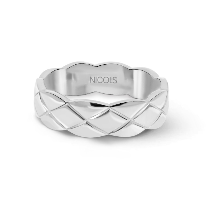 Apollo Wedding Ring White Gold 60mm 99930100110