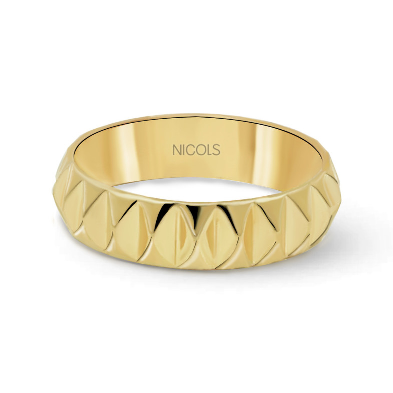 Ulises Wedding Ring Yellow Gold 40mm 99930145010