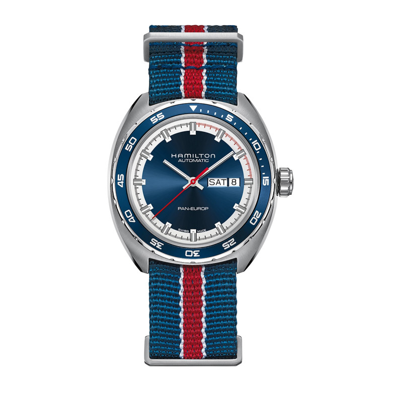 HAMILTON PAN EUROP DAY DATE AUTO H35405741