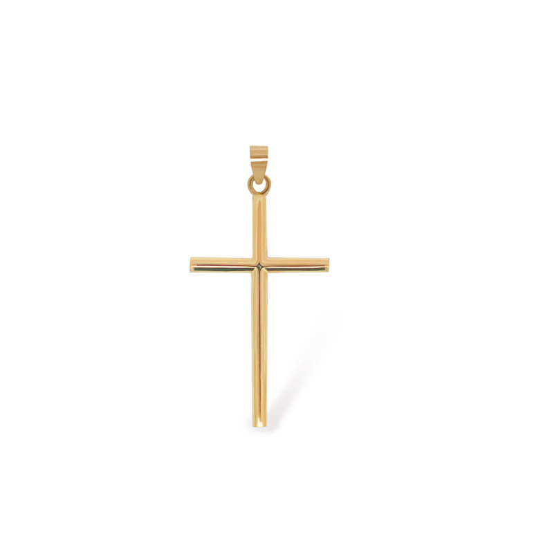 Pink Gold Cross Round Tube 24x14 36810020253