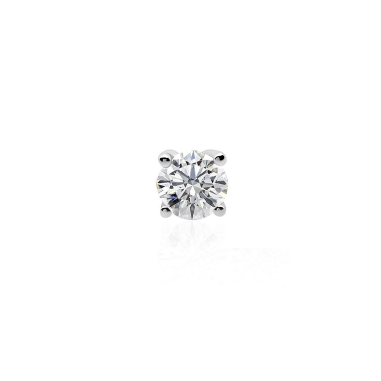 Diamante Guadagnare Uomo 0.20-0.50ct Oro bianco brillante