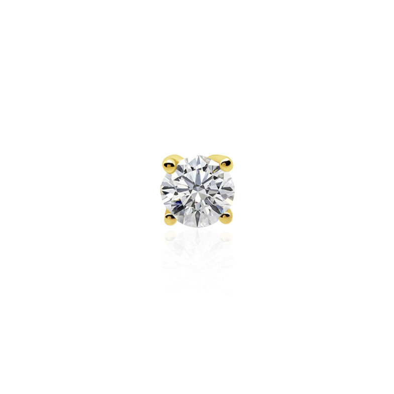 Diamante Guadagnare Uomo 0.20-0.50ct Oro giallo brillante