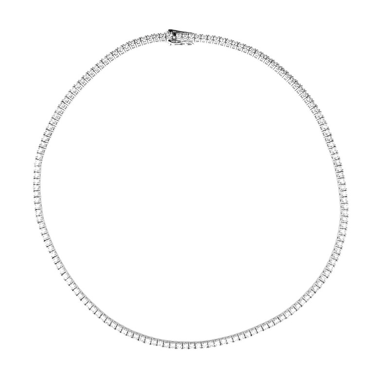 Collar Diamantes Riviere 12 quilates 43cm Jackie 26910185241