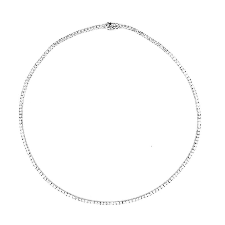 Riviere Diamonds Necklace 9 carats 43cm Jackie 32810125041