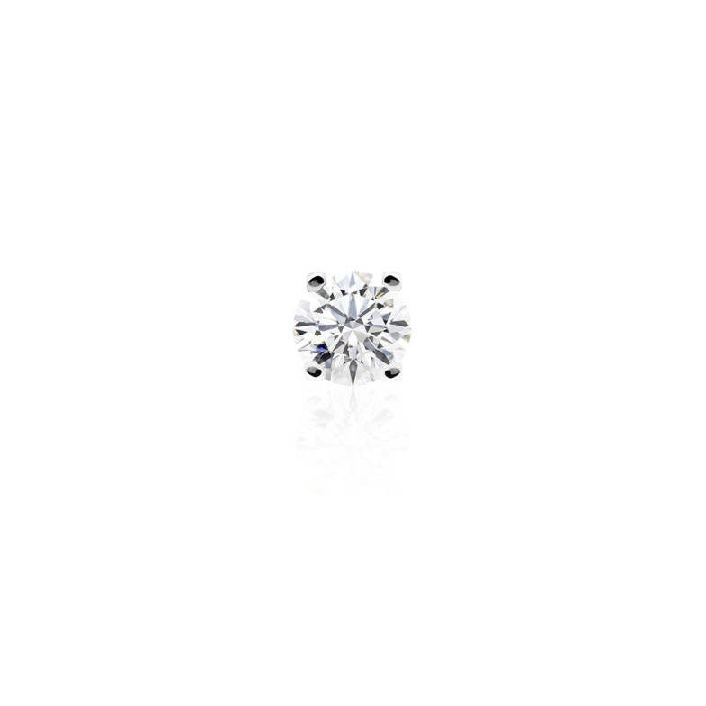 Diamond Men's Earring 0.20-0.50ct Brilliant White Gold Katherine