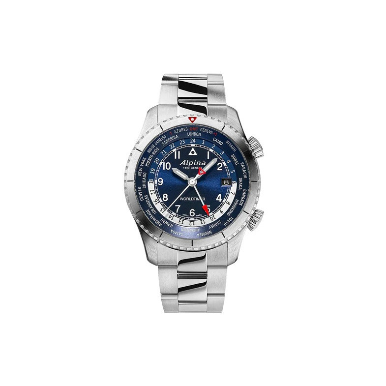Alpina Startimer Pilot Quartz Worldtimer AL-255N4S26B