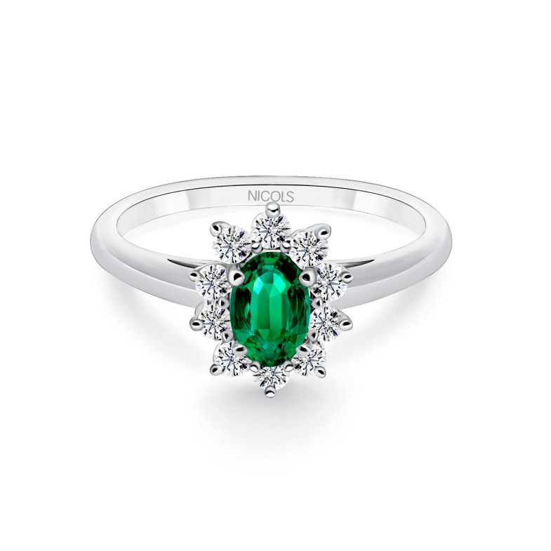 Smaragd Ring Dalia 0.70 20111291013