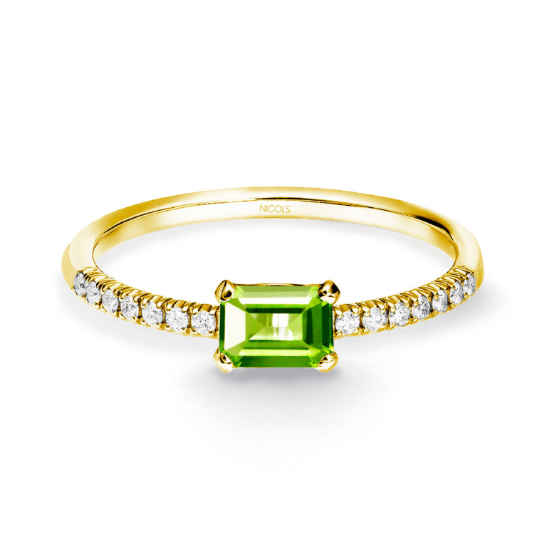 Anello perla Delphina Diamanti Oro giallo 99930185415