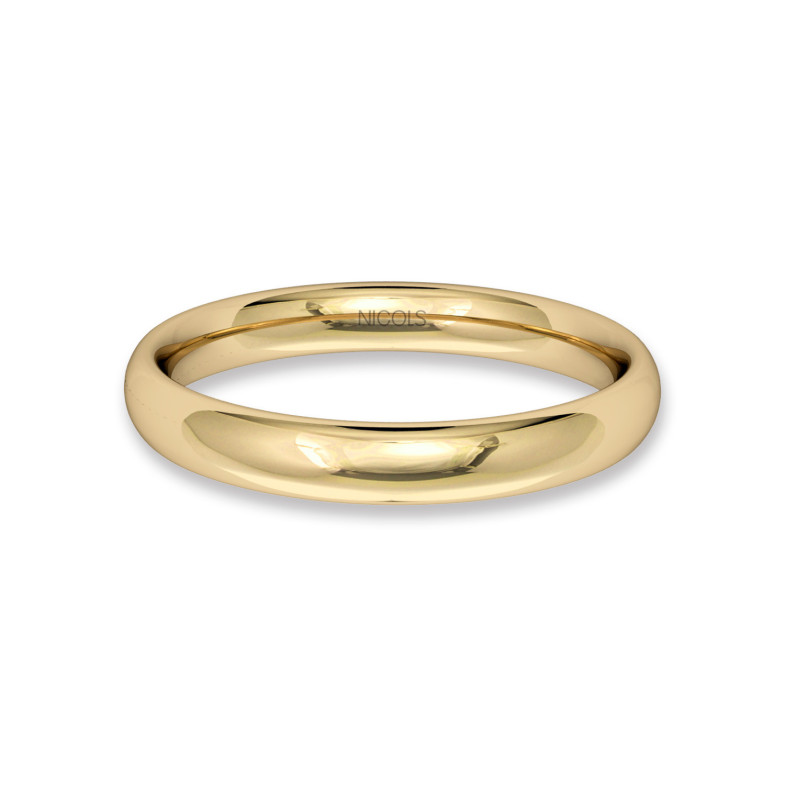 FREYA Yellow Gold Wedding Alliance