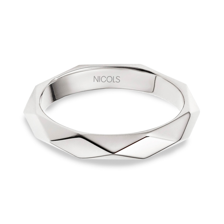 White Gold Wedding Bands 40mm BACO 99411261140