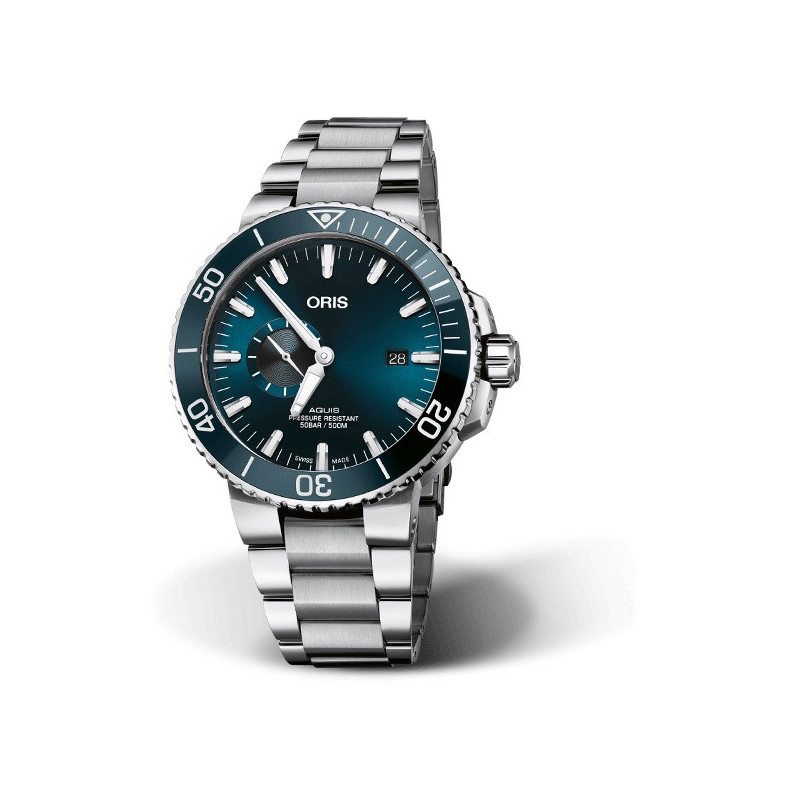 Oris Aquis Small Second Date 01 743 7733 4155-07 8 24 05PEB