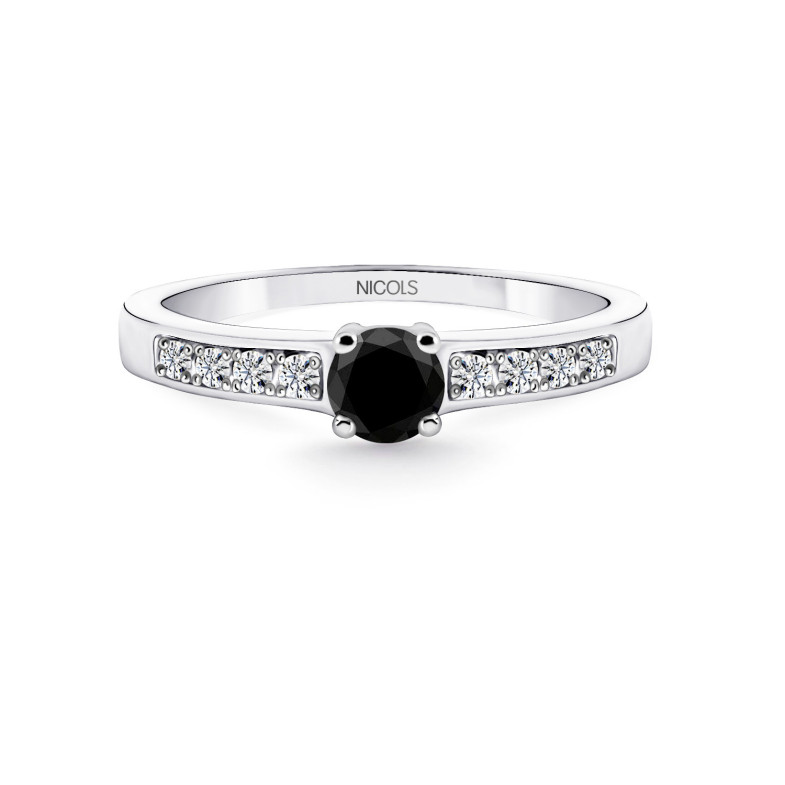 Schwarzer Diamantring AMELIE NOIR 0.36ct 99928650011