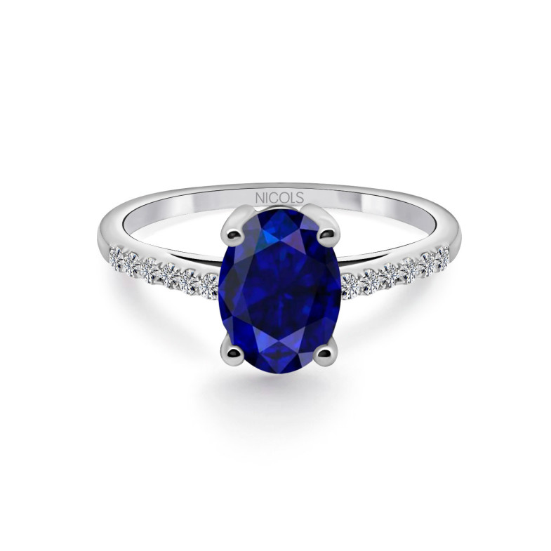 Anel de safira azul Lola 1.50ct 99929925011