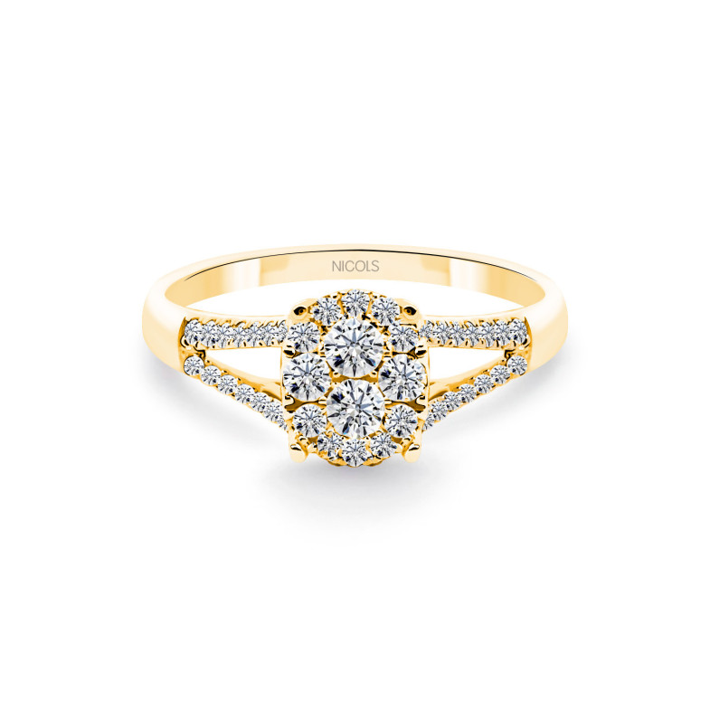 Olivia Diamond Ring 0.55 Yellow Gold 2810040015