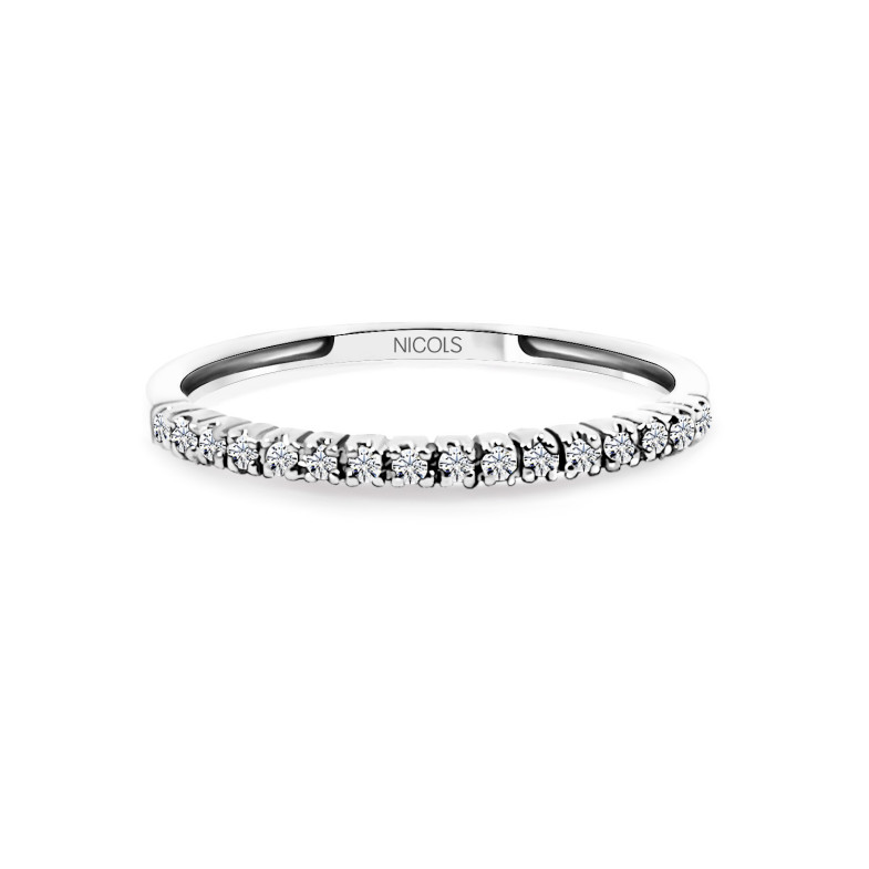 Bague Diamant AZALEA 0,09 Or Blanc 20111260011