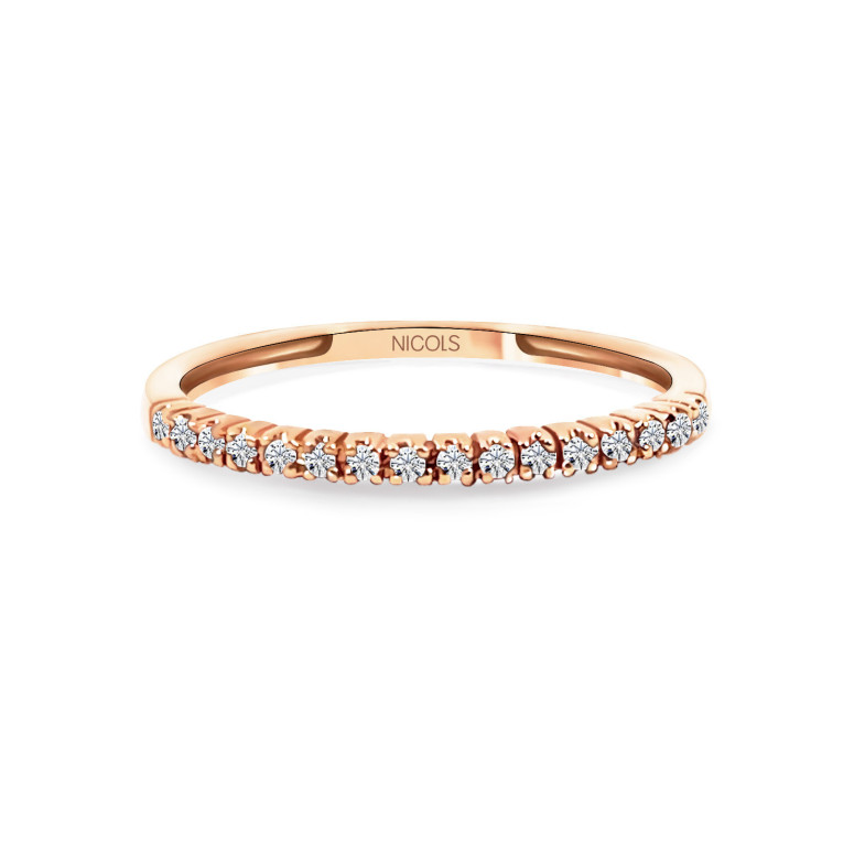 AZALEA Diamond Ring 0.09 Rose Gold 20111260211