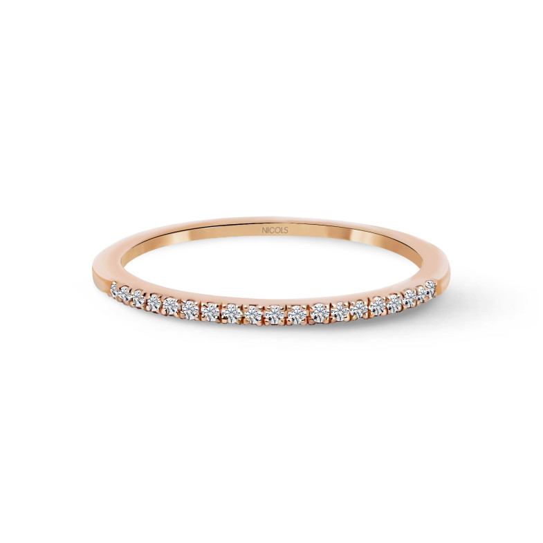 AZALEA Diamond Ring 0.09 Rose Gold 29210272211