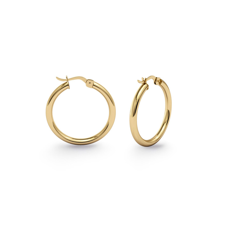 BASIC Creole Hoop Earrings GOLD 35310021120