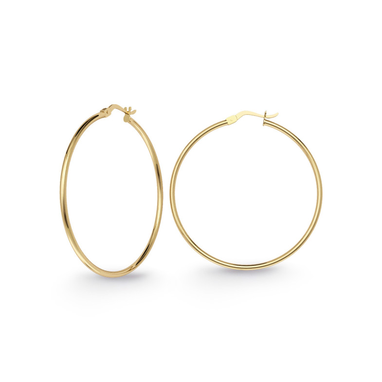 Boucles d'oreilles Aro Criolla Basic Gold 35mm Yellow Gold 35310050120