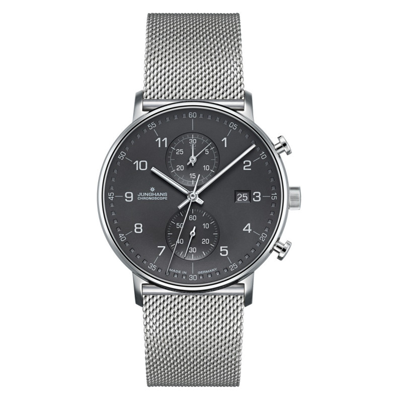 JUNGHANS FORM C CHRONOSCOPE 41/4877.44 41487744