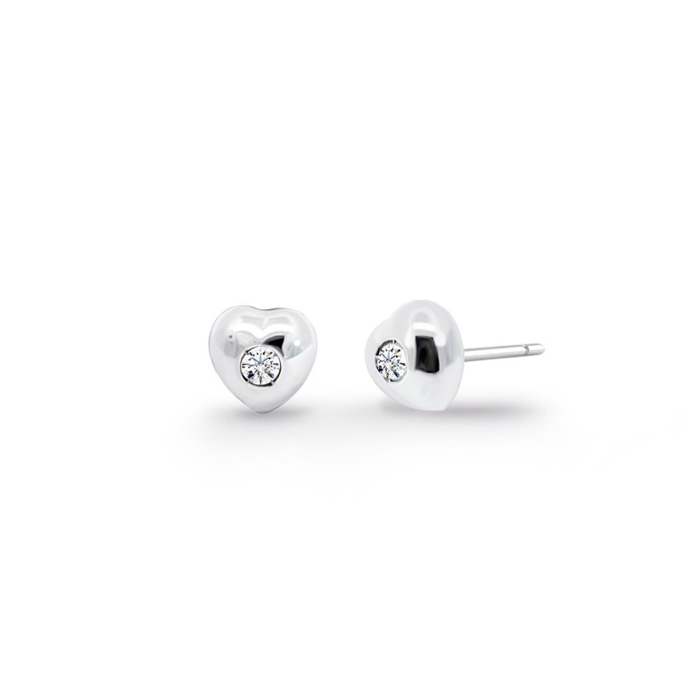 0.16ct diamond heart earrings 99928831021