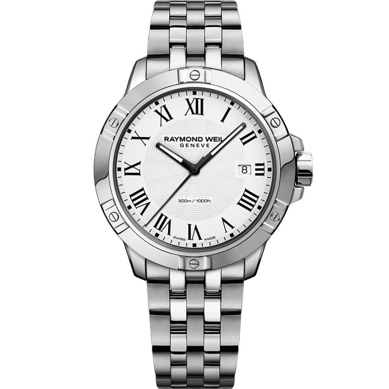 Raymond Weil Tango quartzo 41 milímetros 8160-ST-00300