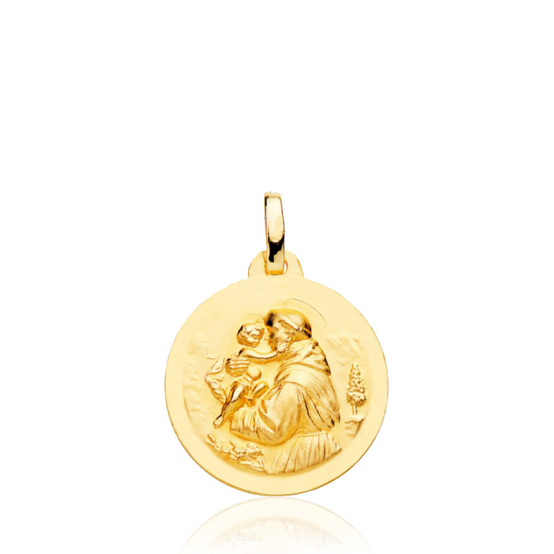 Saint Anthony Medal 18Mm 18Kt 36211231852