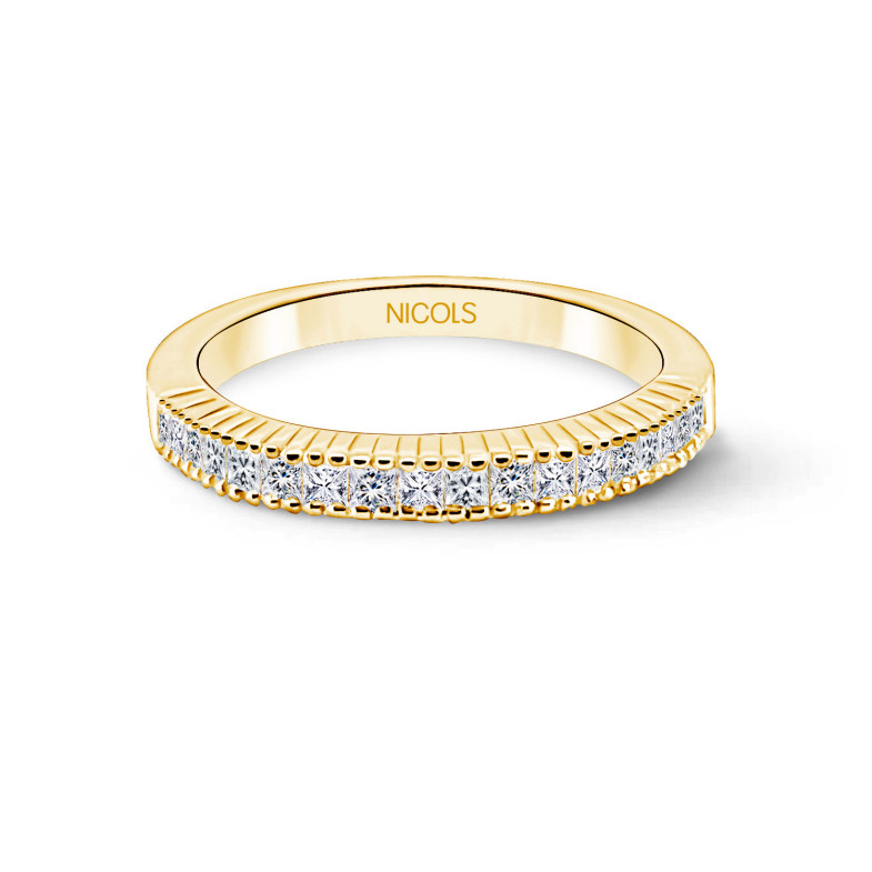 Princess Alliance Ring 0.48 Yellow Gold 14710140115