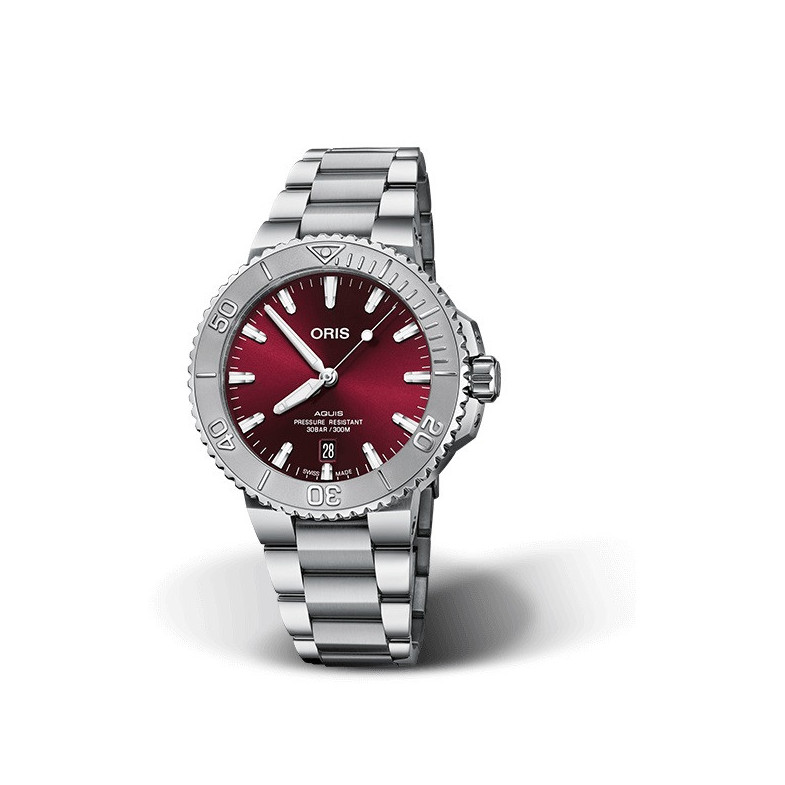 ORIS AQUIS DATE 01 733 7766 4158-07 8 22 05PEB