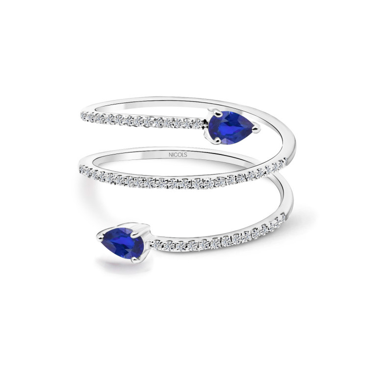 SPIRAL RINGS 29210300211 anello di diamanti