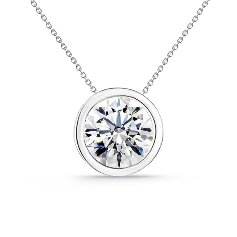 Halskette Diamant Sharon 0.55-1.00ct Solitäres Weißgold 99928092041