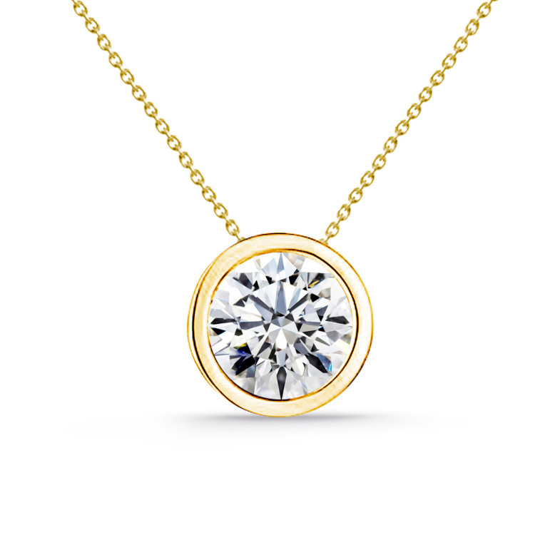 Collier Diamond Sharon 0.10-0.50ct Or jaune solitaire 99928091045