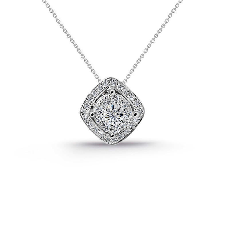 Gardenia Diamond Necklace 0.53 14710802051