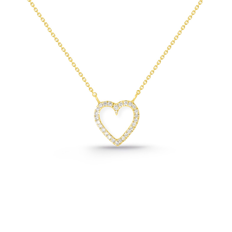 LOVE HEART Goldhalskette 29210221141
