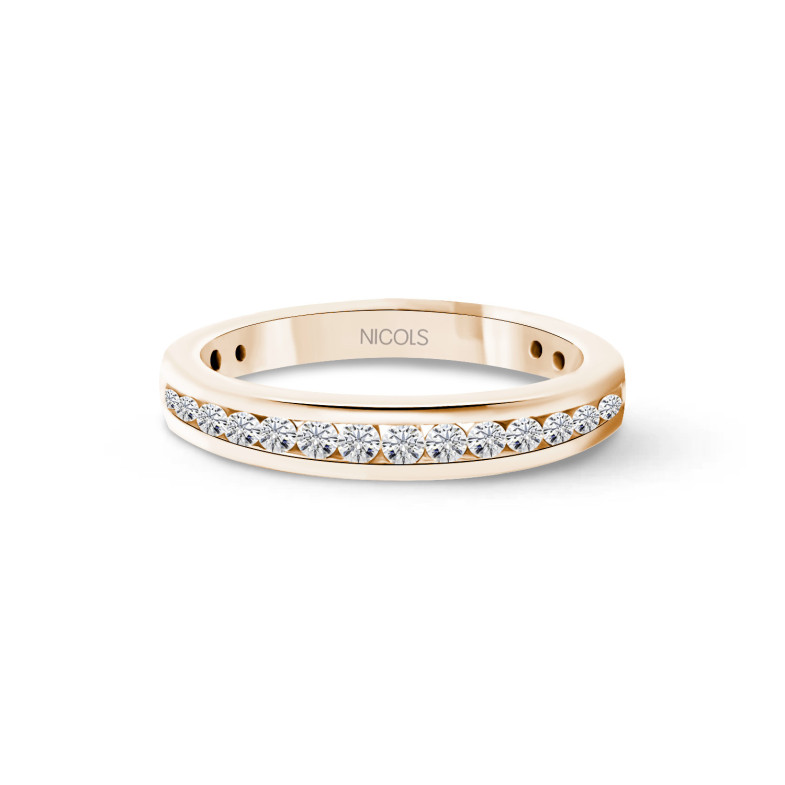 Bague Chloé Diamant 0.35 Or Rose 14710780019