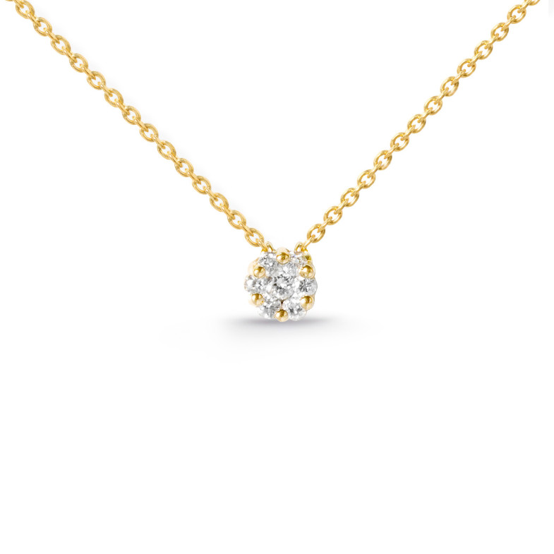 DOT diamond necklace 20110208041 OHMYGLAM