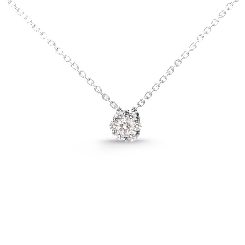 DOT diamond necklace 20110208141 OHMYGLAM