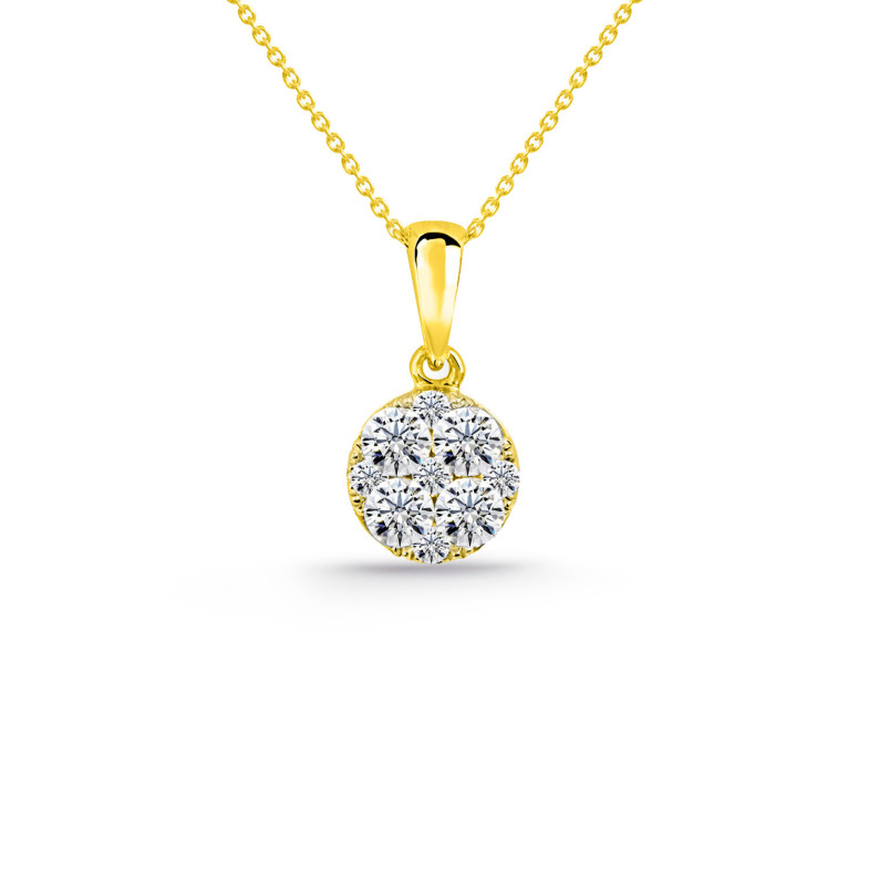 GARDENIA Pendentif diamantif 0,48 14710803551