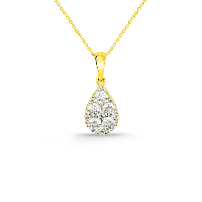 Diamond pendant 14710803651 DROP