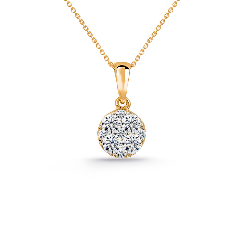 Pingente de diamante GARDENIA 0,48 14710803851