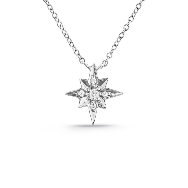 Shooting Star Diamonds Necklace LITTLE DETAILS 29210516041