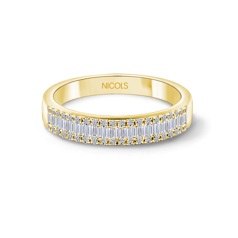Bague Abelia Diamant 0.39 Or jaune 14710310015
