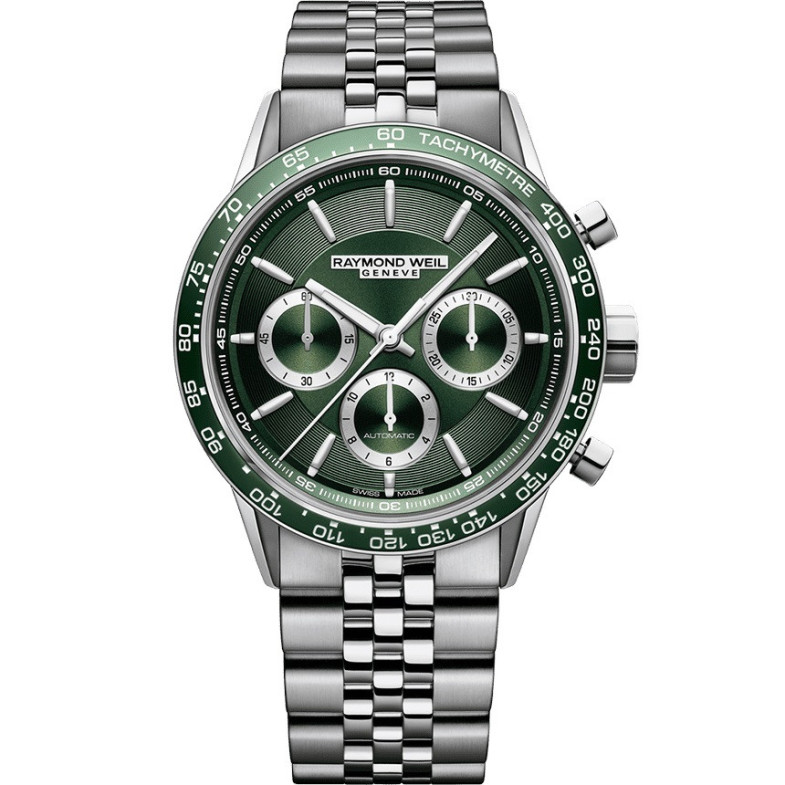 Raymond Weil Freelancer Cronografo automatico 43 mm Raymond Weil Freelancer Cronografo automatico 43 mm 7741-ST7-52021