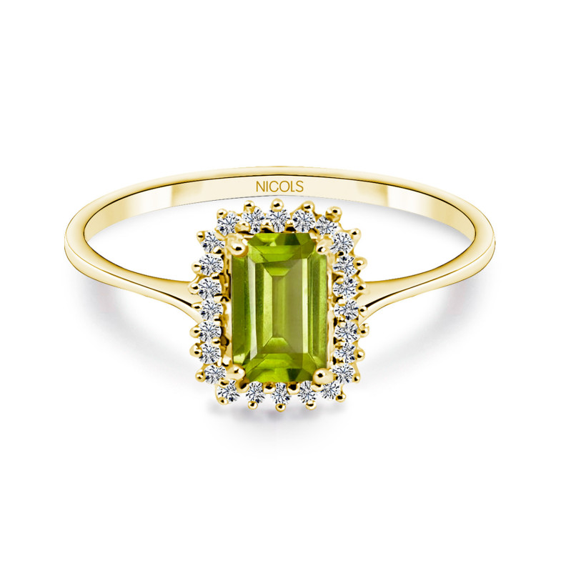 Peridot e Diamond Ring Candy 292102611