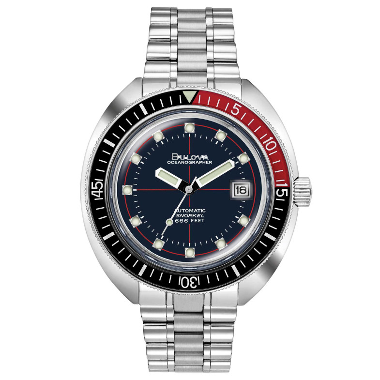 Bulova Oceanógrafo Edição especial do mergulhador do diabo 98B320